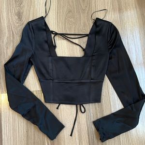 NWT Zara Silk Top